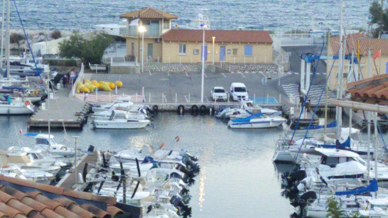 Magnifique vue mer et port Sausset-les-Pins Extérieur photo